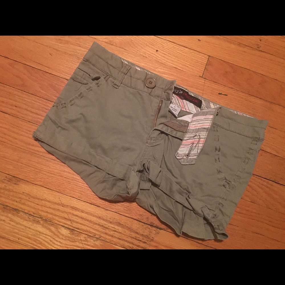 Green Shorts - Size 11